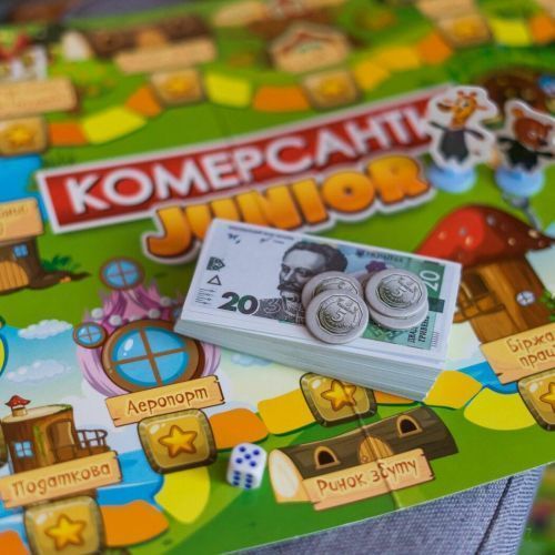 Настільна гра "Комерсанти. Junior" 275119 фото