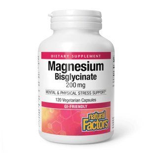 Magnesium Bisglycinate 200mg - 120 vcaps 28888 фото