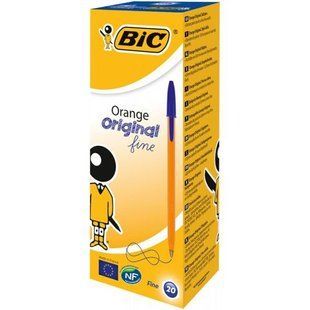 Кулькова ручка BIC Orange, 20 уп. 281492 фото
