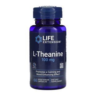 L-Theanine 100 mg - 60 vcaps 26298 фото
