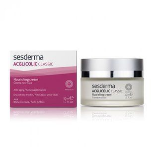Сесдерма Acglicolic Classic Крем поживний з гліколевою кислотою Sesderma Acglicolic Classic Nourishing cream, 50 мл 40000002 фото
