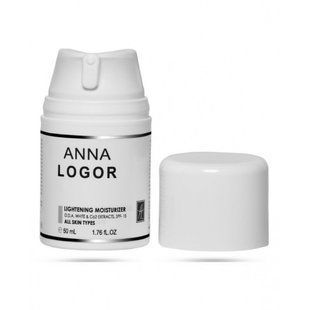 Освітлювальний зволожувальний крем Anna Logor Lightening Moisturiser Cream 50 мл AL951 фото
