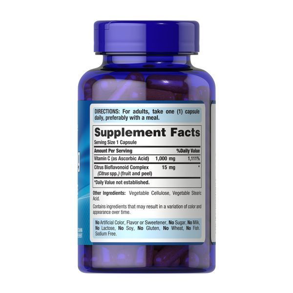 Vitamin C-1000 mg with Bioflavonoids - 100 caps 31611 фото