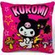 Подушка з принтом аніме "Sanrio - Куромі (Kuromi)", 30 см 249728 фото 1