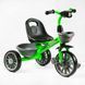 Велосипед 3-х колісний BS-14640 Best Trike (1) колеса EVA переднє 12&rsquo;&rsquo;, заднє 10&rsquo;&rsquo;, сталева рама, фара з музикою та світлом, 1 пісня українською та 2 англійською, 2 кошики, в коробці 269279 фото 1