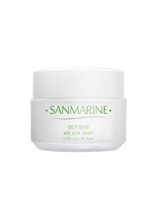 SanMarine Крем себорегулюючий Oily Skin Anti Acne Cream 50 мл OS04 фото