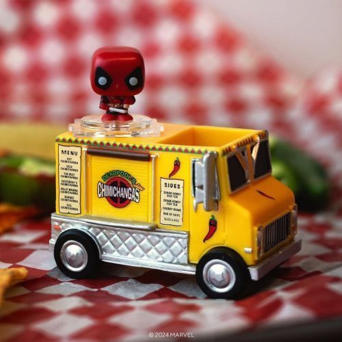 Набір фігурок Bitty Pop! Ride серії Марвел - Дедпул і вантажівка Чімічанги 262643 фото