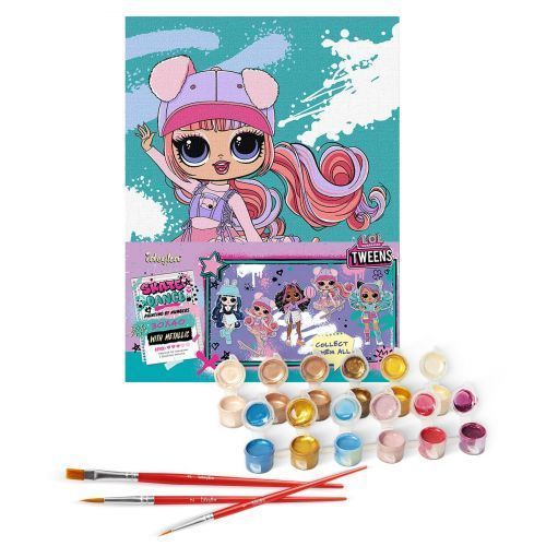 Картина за номерами " L. O. L. Surprise! Tweens Skate Dance Ali Dance" 30х40 см 267813 фото