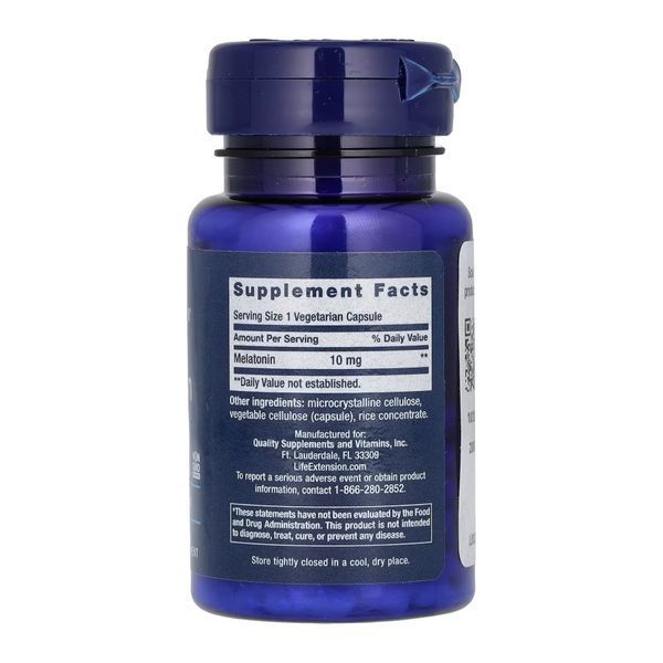 Melatonin 10 mg - 60 veg caps 28307 фото