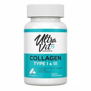 Collagen Type I & III - 120 caps 22191 фото