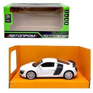 МАШИНА АВТОПРОМ (МЕТАЛЕВА) Audi R8 GT (БІЛА) 286476 фото