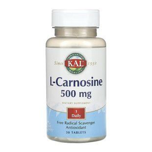 L-Carnosine 500mg - 30 caps 32425 фото