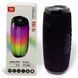 Колонка bluetooth, від акумулятора, підсвічування, type-C, TF-картка, usb-слот, AUX-роз&rsquo;єм (чорна) 247592 фото 1