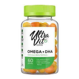 Omega 3 + DHA 60 gummies 29470 фото