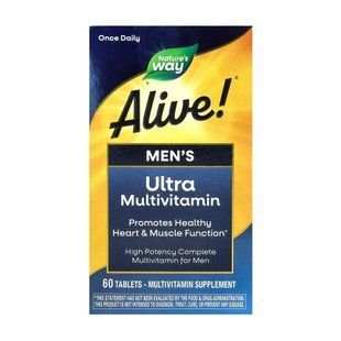 Once Daily Men's Ultra Multivitamin - 60 tabs 23572 фото