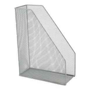 Лоток вертикальний 100x250x320мм металевий, срібл 261445 фото