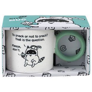 Чашка 370 мл Cupcake racoon 264549 фото