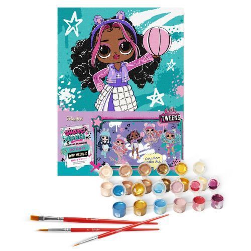 Картина за номерами "L. O. L. Surprise! Tweens Skate Dance Hoops Cutie" 30х40 см 267815 фото