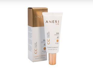 Тональний СС крем відтінок світлий CC Glow Cream Anesi Lab 50 мл CC Glow Cream light фото