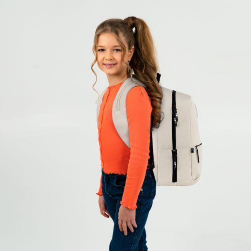 Рюкзак GoPack Education Teens 188M-1 бежевий 287976 фото