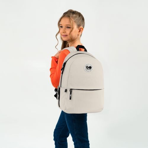 Рюкзак GoPack Education Teens 188M-1 бежевий 287976 фото