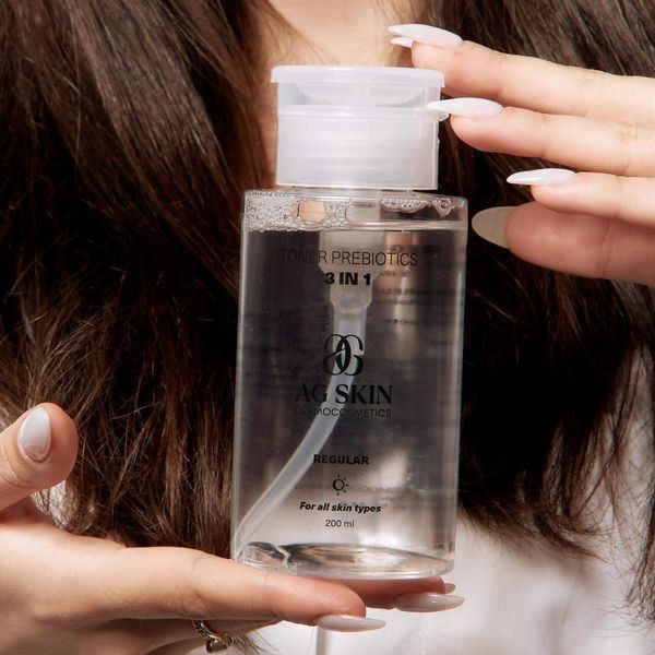 Тонік з пребіотиками 3 в 1 PREBIOTIC TONER 3-IN-1 AG Skin 200 мл AG008 фото